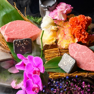 【ネット予約限定】松阪牛と仙台牛の最高級シャトーブリアン食べ比べコース￥19,800（税込)歓送迎会に