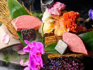 日本三大和牛『松阪牛』と地元仙台が誇る『仙台牛』の贅沢シャトーブリアン食べ比べの至極コース！！！