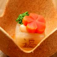 河豚コース：先付