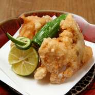 河豚コース：ふぐ唐揚げ