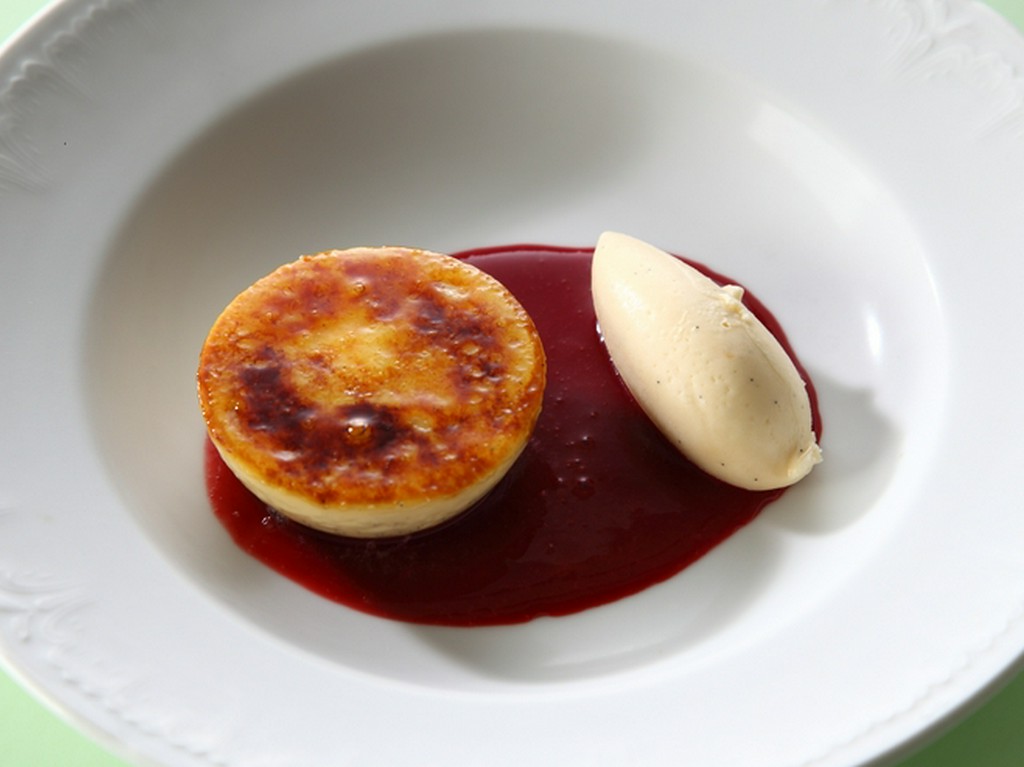 『バニラのクレームブリュレ』