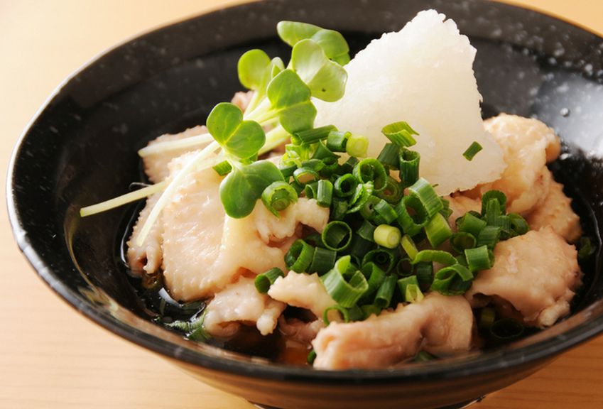 鶏皮ポン酢