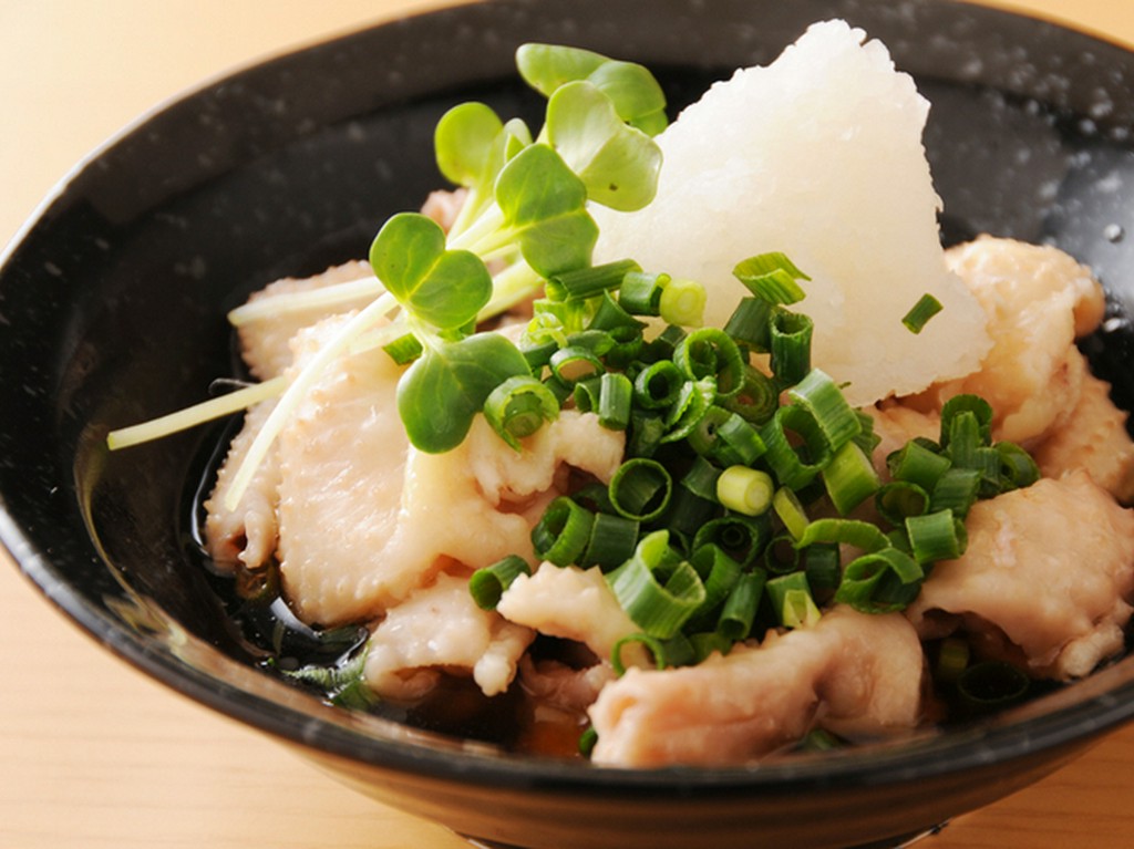 鶏皮ポン酢