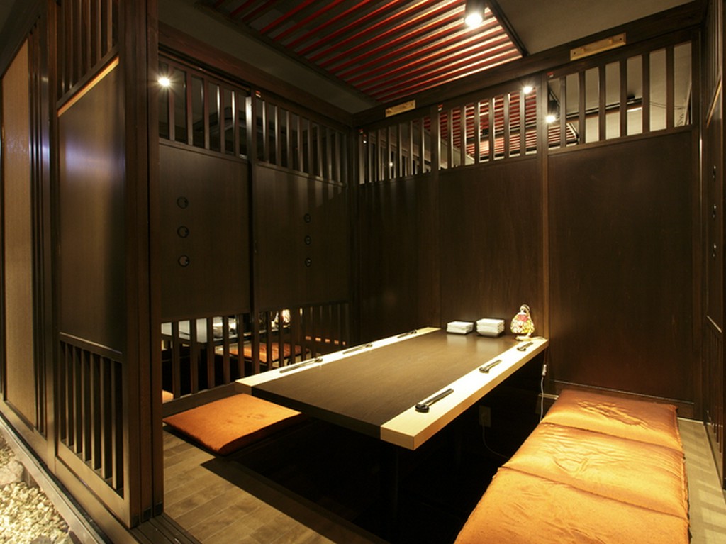 全部屋、完全個室(堀ごたつ)です