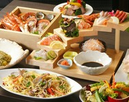 贅沢な海鮮せいろ蒸しや四万十鶏のチーズ焼き・ローストビーフなどが味わえる各種ご宴会に喜ばれるコース！