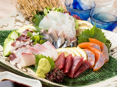 鮮度が自慢！「刺身盛り合わせ」