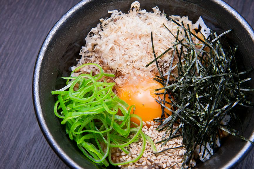 新鮮卵とタレが決め手『卵かけご飯』