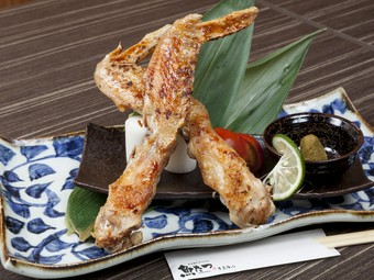 五島地鶏　しまさざなみ　手羽一本焼（2本）