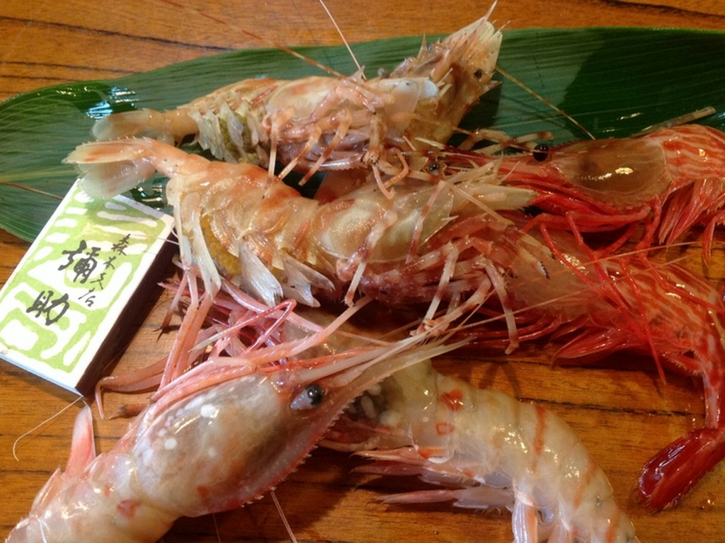 えびの食べ比べ