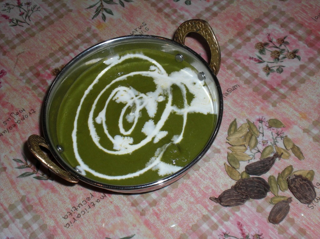 ほうれん草のカレー