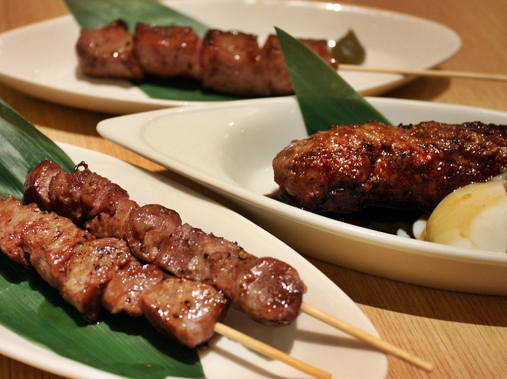 【数量限定】　たん下（した）の串焼き　※二本～　塩／タレ　　