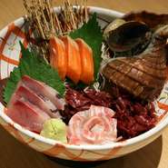 内容はお気軽にお尋ねください。 
盛り合わせもございます。