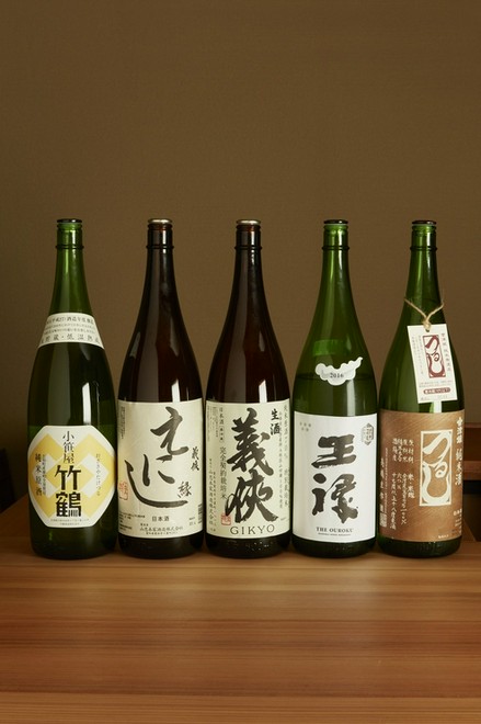 日本酒にこだわっている