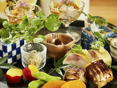 2017年夏（5品目、八寸）