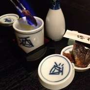 精選限定日本酒使用
自家製トラフグひれ
たっぷり3枚入り　香り抜群