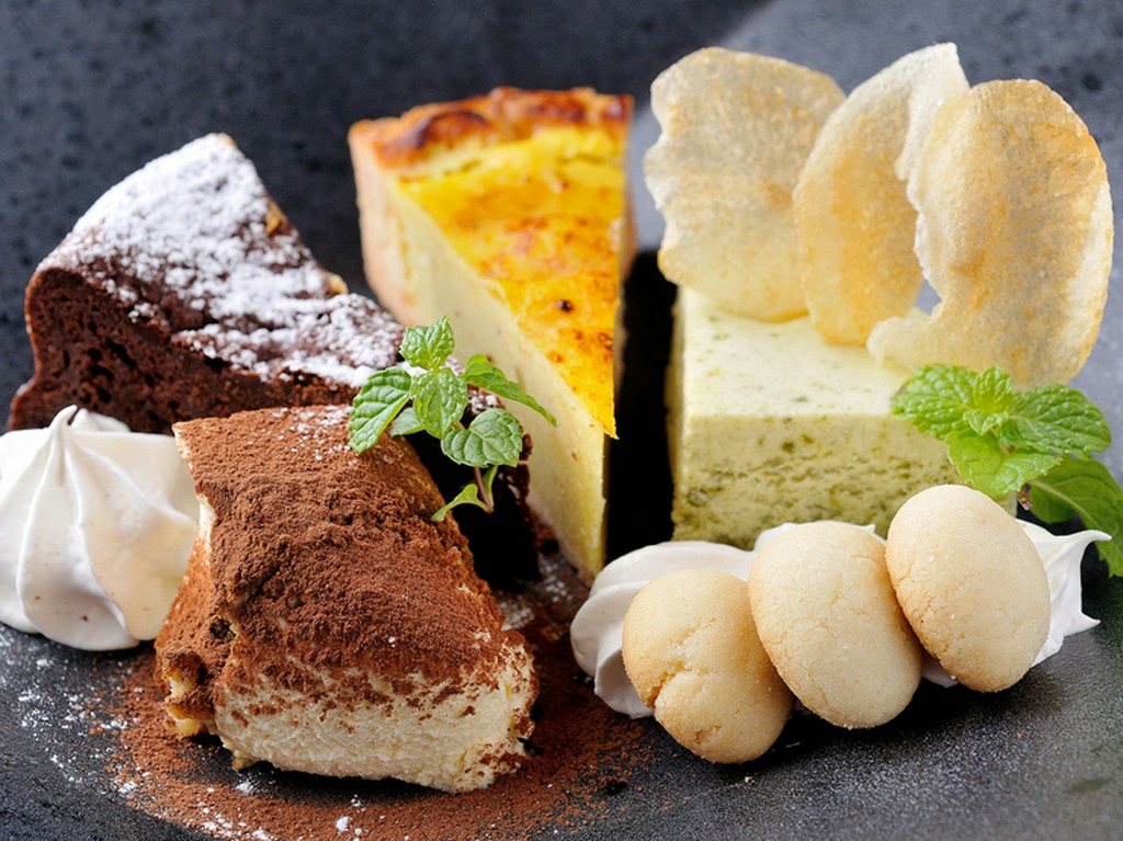 フレンチやイタリアンの経験がある店主がつくるデザート