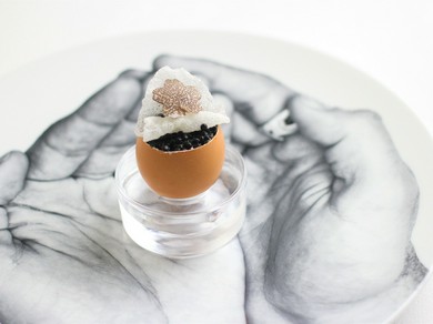Oeuf Bouille et Caviar