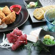 熊本の郷土料理を多数ご用意