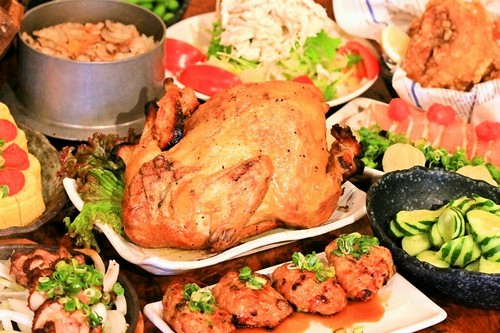 ボリューム満点の『3500円コース』。宴会・パーティーに