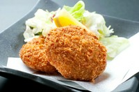 蟹味噌のコクが決め手です『蟹と蟹味噌クリームコロッケ』