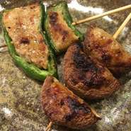 しいたけ肉詰め