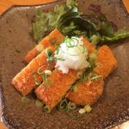 まぐろカツおろしポン酢