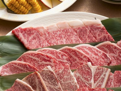 厳選のお肉を堪能『黒毛和牛盛り合せ』二名様〜