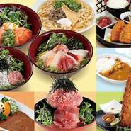 定番のカレー等色々ご用意しております。