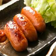 3本　沖縄産豚のウインナー