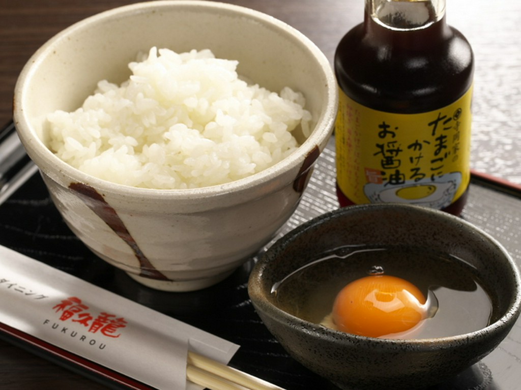仙寿卵の玉子かけご飯 是非ご賞味ください！