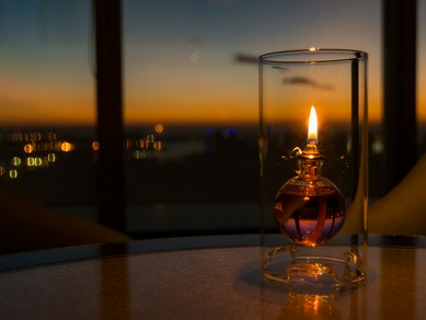 美しい夜景と共に