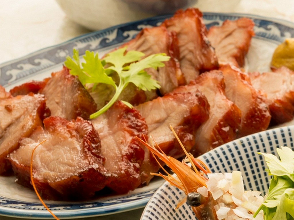 自慢の焼きチャーシュー