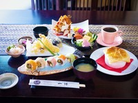 お昼のひと時を素敵な和食会席ランチコースで楽しみませんか？ママ会や会社の食事会などで利用されています