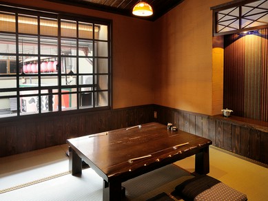 雰囲気の良い個室