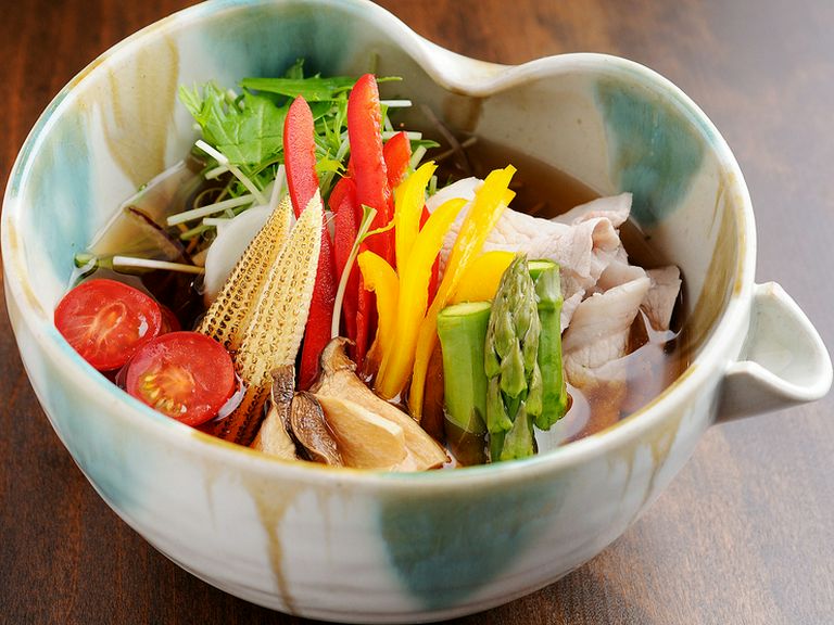 ヘルシーで旨み凝縮。さっぱりした味わいの『お出汁さらだ』