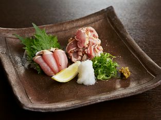 숯불 꼬치 구이 쌓아 ~ 명주 ~