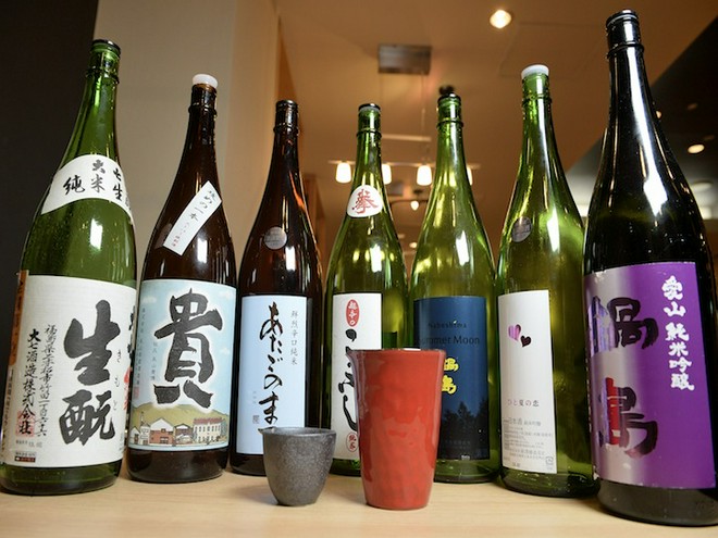 日本酒にこだわっている