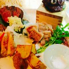 絶品！５種肉盛り　～牛・豚・鶏～