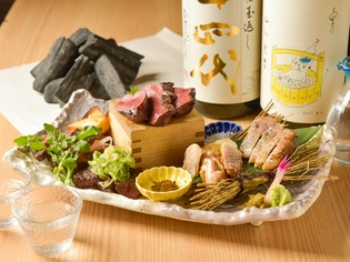 贅沢な米沢牛のさまざまな部位を味わえる『絶品！　5種肉盛り』