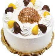 ●4号(12cm)　3,900円  ●5号(15cm)　4,600円

●6号(18cm)　6,200円  ●7号(21cm)　8,000円

 

マロンの旨味を凝縮。特製生クリームで仕上げた、秋の味覚を堪能できる贅沢なホールケーキです