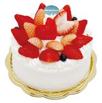 ●4号(12cm)　5,100円   ●5号(15cm)　6, 200円

●6号(18cm)　7,700円   ●7号(21cm)　9,400円　

 大粒ナガノパープルと無花果が主役。2種の果実が華やかな生クリームたっぷりのホールケーキ