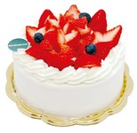 スポンジの間はとろけるような味わいが美味しい【ラ・フランス】を挟みました
●4号(12cm)　4,900円（税込） 　　 ●5号(15cm)　6,100円（税込）
●6号(12cm)　7,500円（税込）　　   ●7号(12cm)　9,300円（税込）