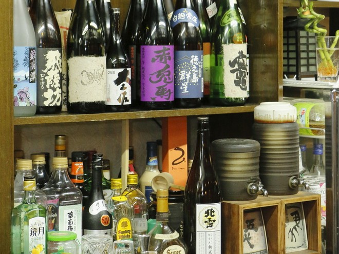 日本酒にこだわっている