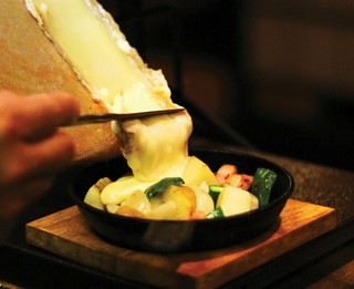 花畑牧場のラクレットチーズ