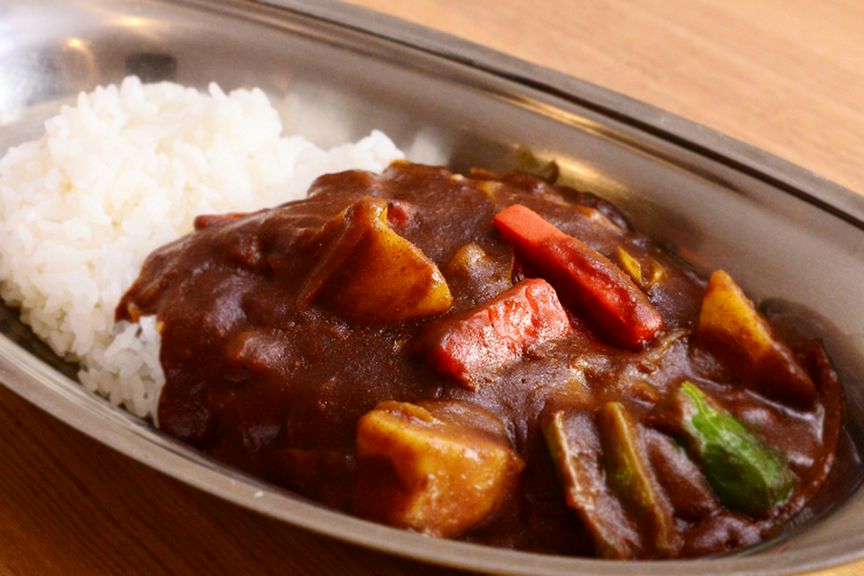 道産食材の野菜を使った『野菜カレー』