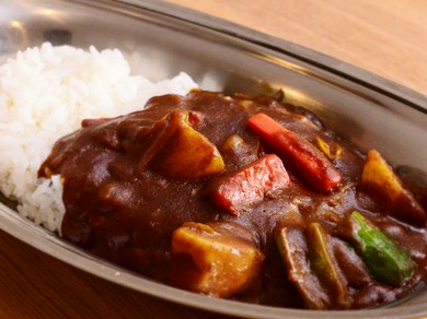 道産食材の野菜を使った『野菜カレー』