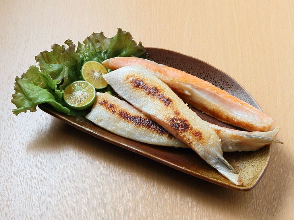 ふっくらと焼きあがった『鮭はらす焼き』