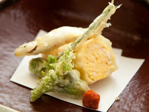 旬の食材をふんだんに使っているので、舌で季節が味わえます