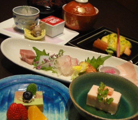 Colorful seasonal banquet
