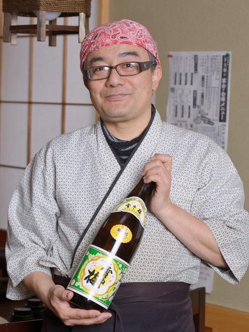 日本酒にこだわっている